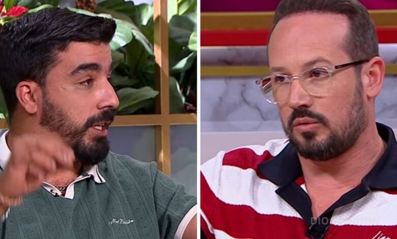 Hugo Mendes perde a paciência e repreende Rui Filipe em direto no «Passadeira Vermelha»