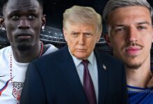 Escândalo no Mundial 2026: Donald Trump intercede junto da FIFA para limpar cartão vermelho de Balogun