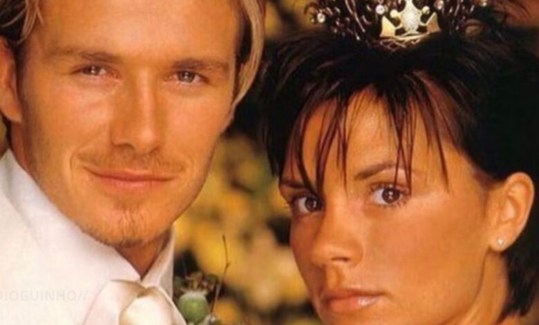 O vestido de noiva de Victoria Beckham: 27 anos de impacto e rebeldia