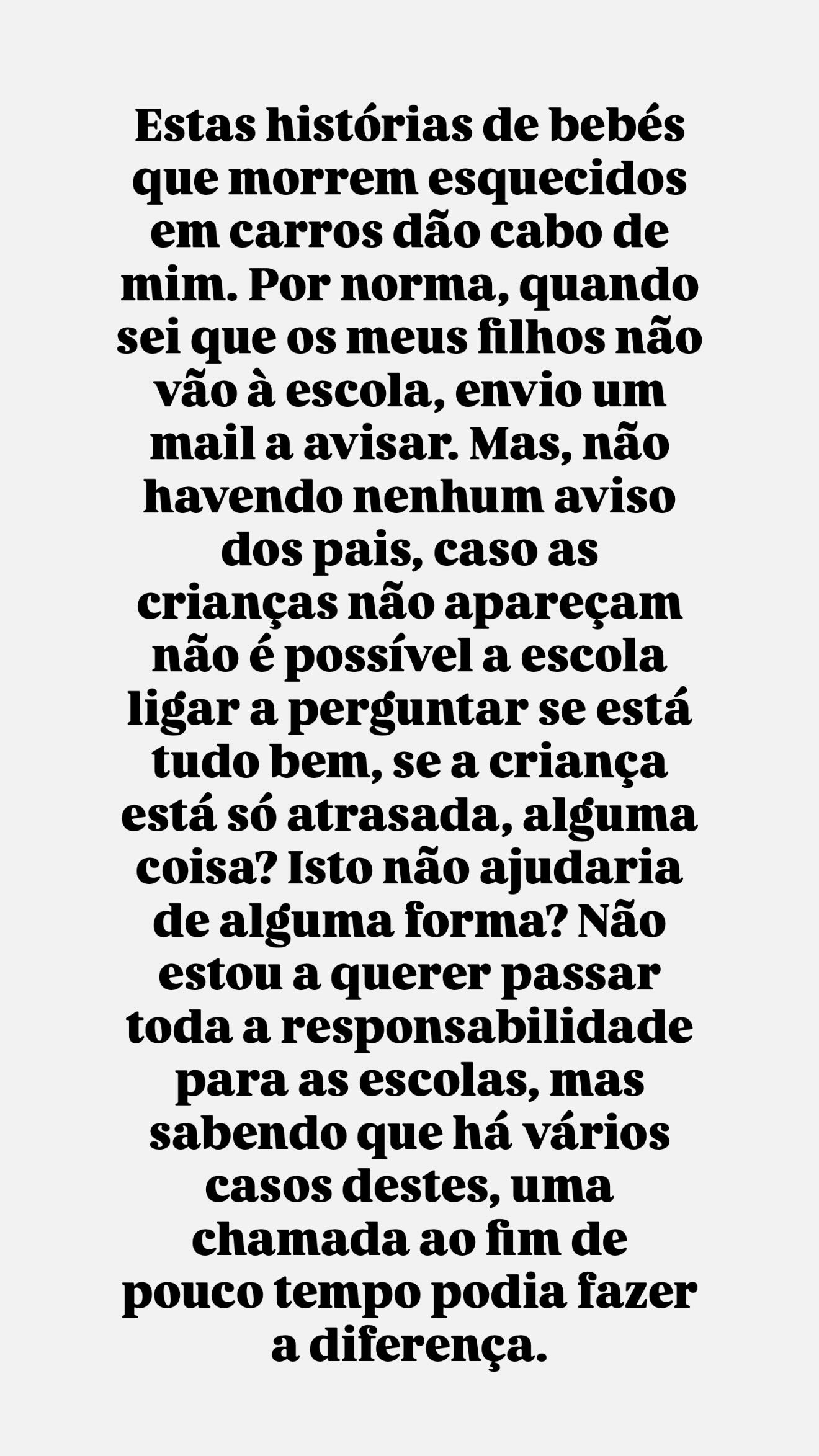 A proposta urgente de Ana Garcia Martins após tragédia com bebé em Almada: "Poderia ter sido a tempo"