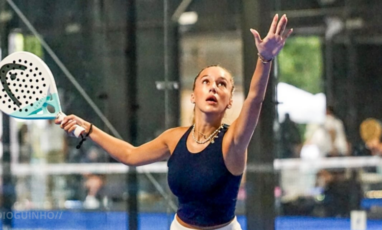 Bárbara Parada sagra-se campeã nacional de padel