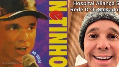 Netinho, aos 60 anos, luta contra linfoma raro e atualiza ponto de situação