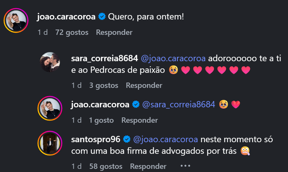 "Expor a verdade": João Santos lança suspeitas sobre os bastidores dos reality shows em Portugal