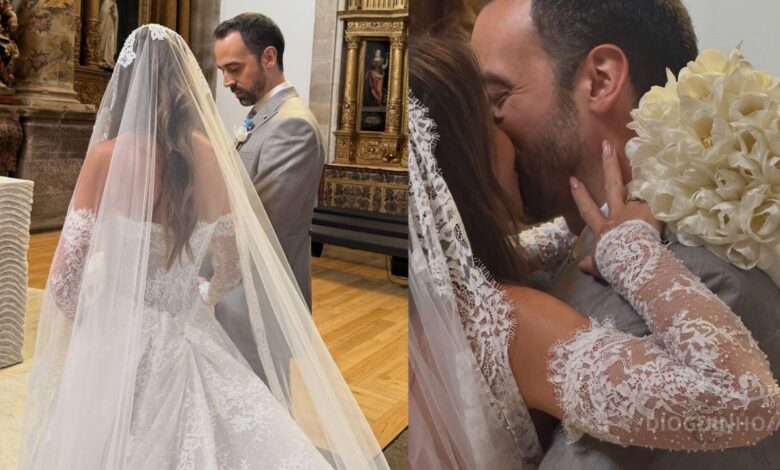 Ágata Rodrigues e Ricardo Moutinho Guilherme sobem ao altar! As primeiras imagens