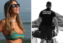 Ana Garcia Martins relata confusões na praia e aponta críticas ao comportamento dos banhistas