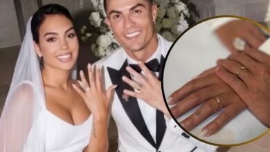O detalhe na fotografia do casamento do CR7 que só um famoso brasileiro reparou