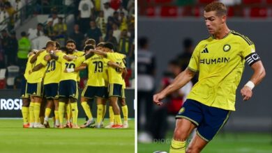 Cristiano Ronaldo visivelmente irritado em partida dramática do Al-Nassr