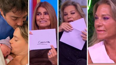 Envelope secreto de Carolina Ortigão foi aberto em direto e é sobre a neta Julieta
