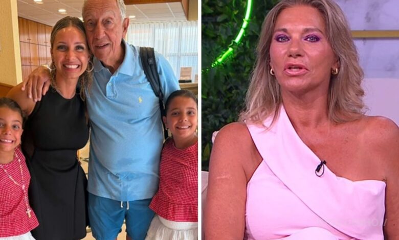 Carolina Ortigão critica 'educação' das filhas de Luciana Abreu no encontro com Marcelo Rebelo de Sousa