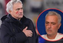 José Mourinho visto com hematoma na cara durante partida do Real Madrid. Revelado o motivo!