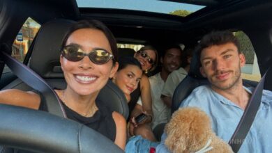 Maria Cerqueira Gomes desfruta de férias em família com o piloto de Fórmula 1
