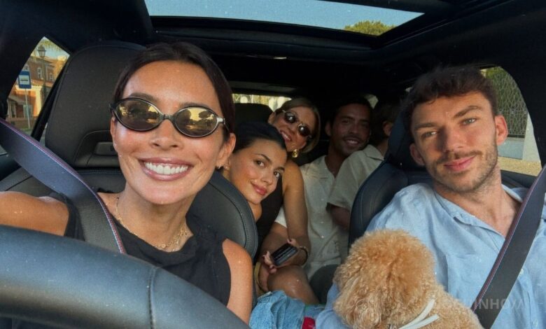 Maria Cerqueira Gomes desfruta de férias em família com o piloto de Fórmula 1