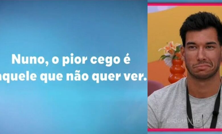 Maria Botelho Moniz alerta Nuno após dica do exterior no «Big Brother Verão»