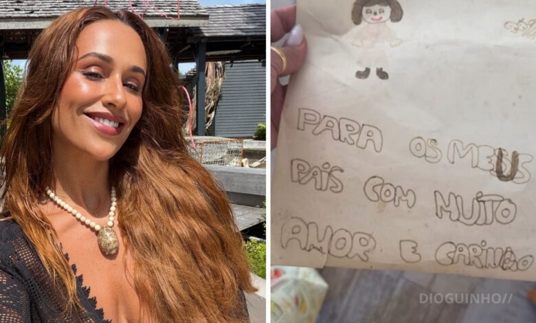 Rita Pereira encontra 'tesouro' de infância em casa do pai