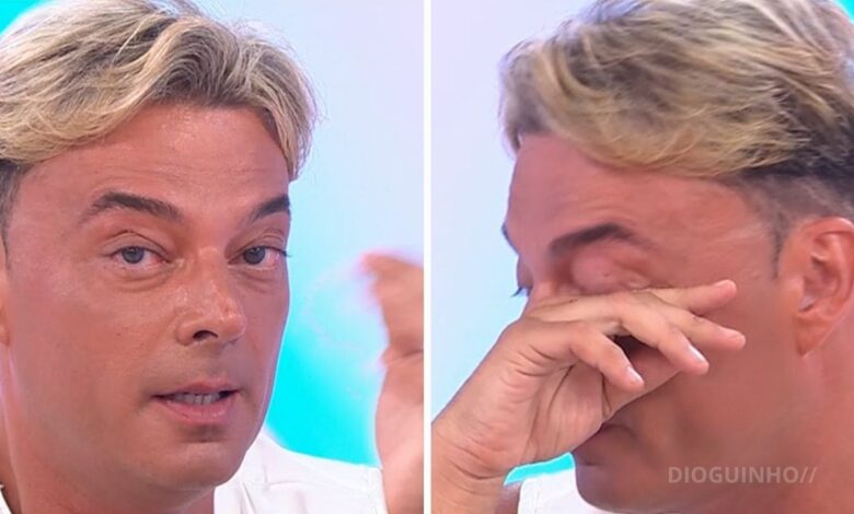Sérgio Rossi chora em direto na TVI ao recordar momento decisivo na carreira