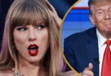Taylor Swift enfrenta Trump e remove musica 'August' de vídeo de campanha no TikTok do 'presidente'