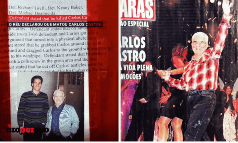 Carlos Castro confessou: "Sabia que iria morrer assassinado!" Amigos revelam tudo!