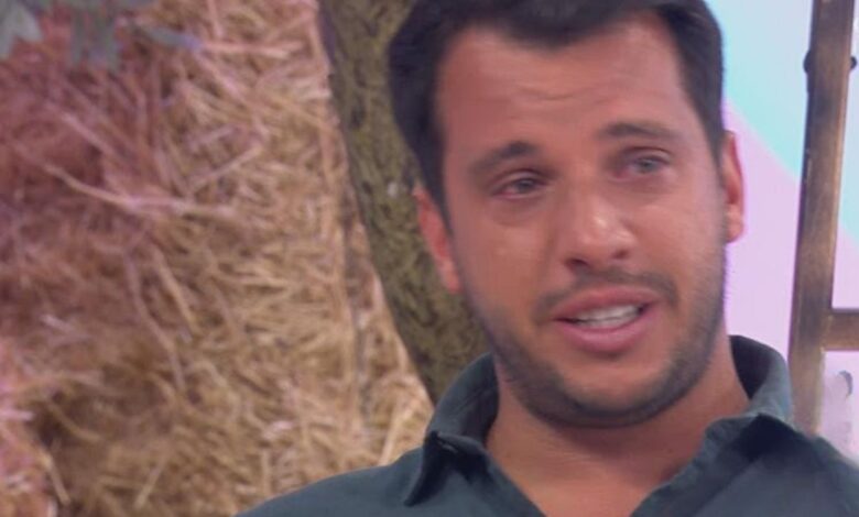 Luis Nascimento emociona-se com mensagem de Carolina: “Pai, amo-te”