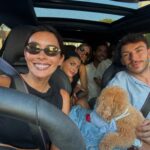 Maria Cerqueira Gomes desfruta de férias em família com o piloto de Fórmula 1