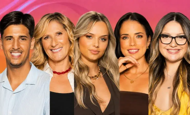Afonso, Ana Luísa, Mariana Sá, Raquel e Sara: Público decidirá o oitavo expulso do 'Big Brother Verão'