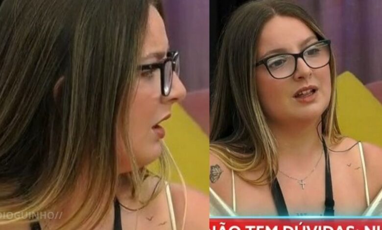 Big Brother - Sara chocada com Raquel: “Tem a mania que é melhor que os outros”