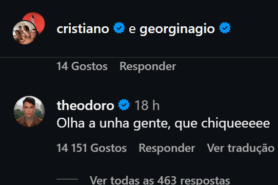 O detalhe na fotografia do casamento do CR7 que só um famoso brasileiro reparou