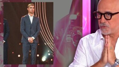"O fato é poucachinho": Cristiano Ronaldo arrasado após surgir com "ar desleixado" em gala