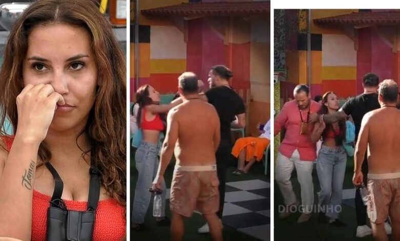 Catarina Miranda empurrou David Maurício no «Big Brother All Stars» e David Diamond 'não se cala'