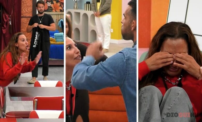 Violenta discussão na TVI: Catarina Miranda perde as estribeiras com Luís e bate na mesa no «BB All Stars»