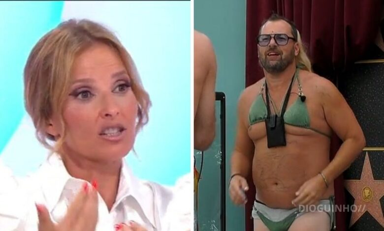 "Eu detesto, não posso": Cristina Ferreira critica brincadeira no «Big Brother All Stars»