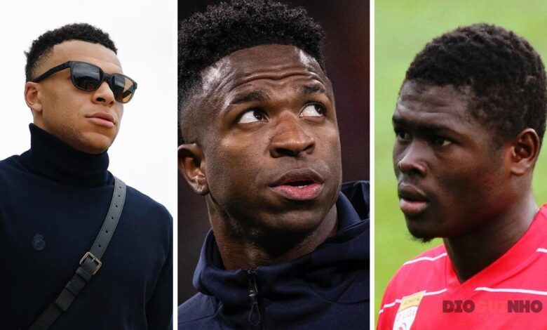 Mbappé, Konaté e Vinícius Jr. boicotam camisola por Ceuta e incendeiam adeptos