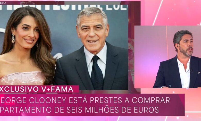Hollywood muda-se para Lisboa: George e Amal Clooney adquirem apartamento de luxo em Portugal