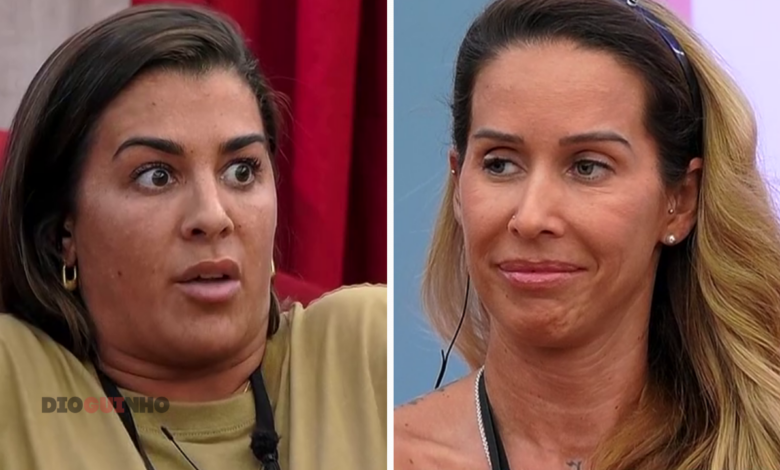 No «Big Brother», Érica Silva acusa Daniela Santos em direto: "É uma cobra venenosa"