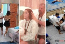 Joana Sobral exalta-se após Pedro Fonseca lhe tocar na perna no «BB All Stars»