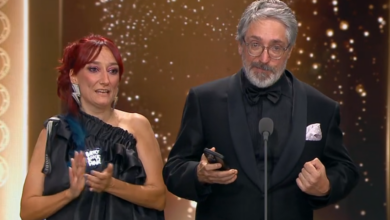 "Estou vivo": Apoiado numa bengala, Nuno Markl emociona Globos de Ouro após dois AVC