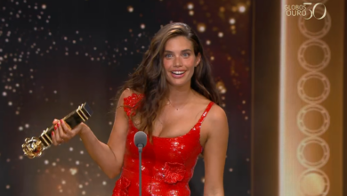 Sétimo troféu na carreira: Sara Sampaio homenageada na XXX Gala dos Globos de Ouro