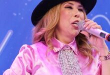 "Caiu a saia, mas não caiu a alma": Sónia Costa sofre percalço em palco e fica em roupa interior