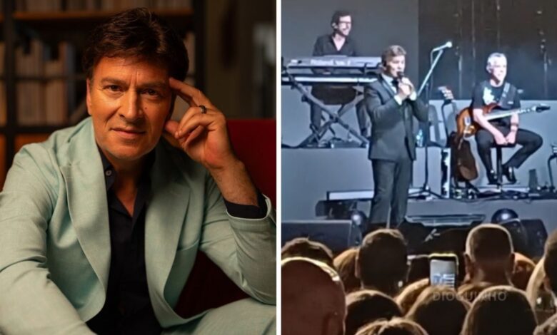 "Tem uma alma que não deve ser grande coisa": Tony Carreira interrompe concerto e responde a mulher na plateia