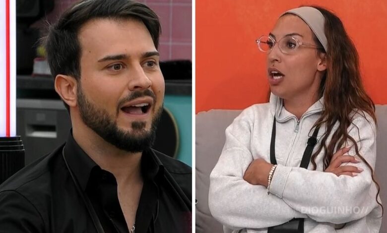 Catarina Miranda encosta Zaza à parede e 'ameaça' fazer revelações sobre o "labrego" disfarçado "Beto" no «BB All Stars»