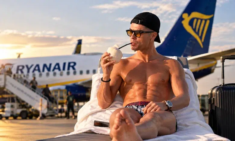 Cristiano Ronaldo: a Ryanair não perdoou a sua ausência em campo e atirou uma farpa…