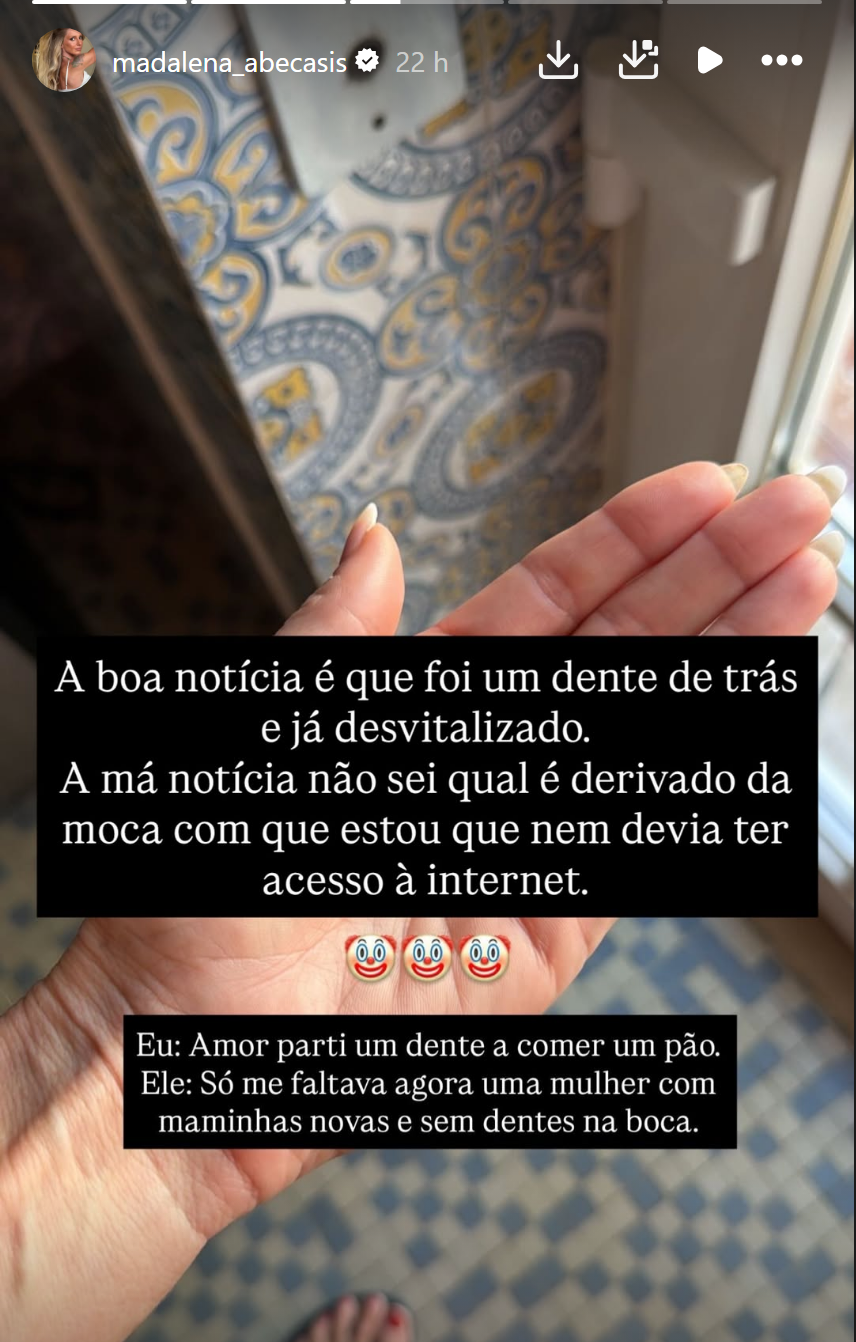 "Maminhas novas e sem dentes na boca": O incidente inesperado de Madalena Abecasis