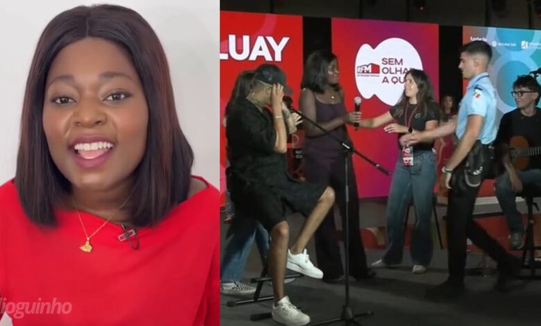 Stela confessa o que a levou a cantar o 'Pingo Doce' em palco! A primeira entrevista