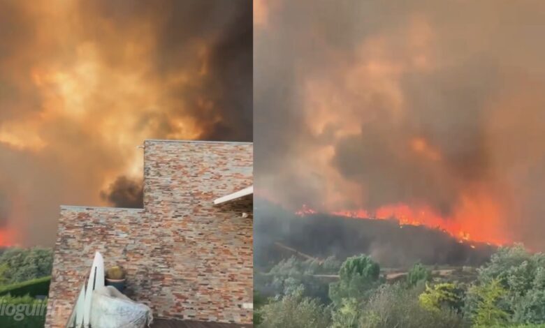 Susana Dias Ramos viveu momentos de terror com incêndio junto à sua casa: "É terrorismo"