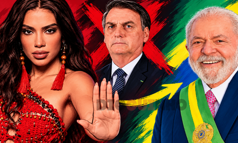 Depois de bater Lula nas urnas, Flávio Bolsonaro torna-se alvo implacável de críticas de Anitta