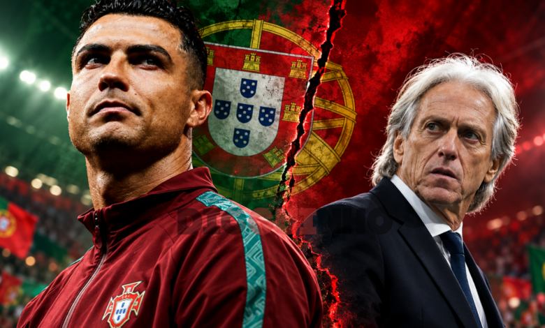 Cristiano Ronaldo enfrenta multa e suspensão da FPF após choque com Jorge Jesus