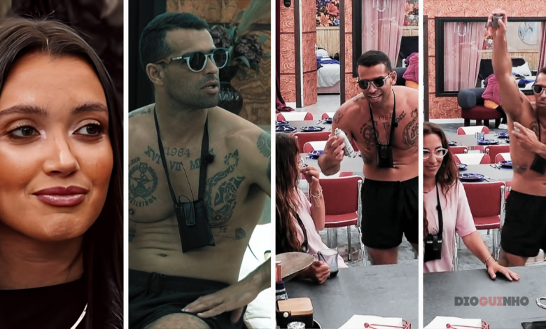 Carolina Braga ataca 'hipocrisia' e manda Luís Gonçalves tomar banho no 'Big Brother All Stars'