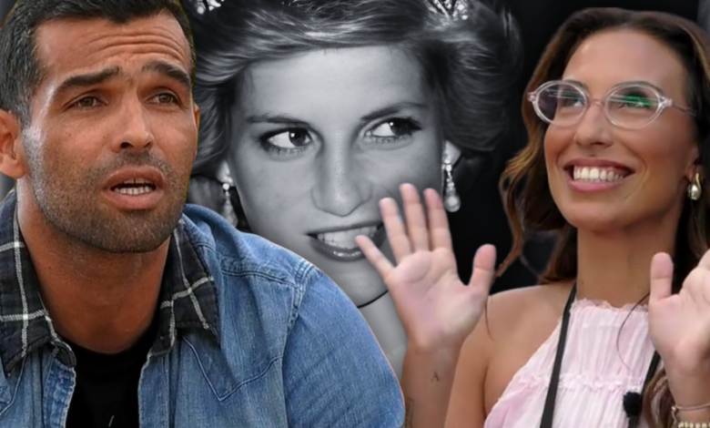 Big Brother: Luís Gonçalves indignado com menção de Catarina Miranda à Princesa Diana