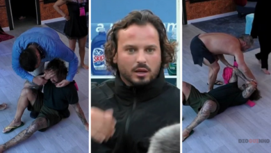 Acidente aparatoso no «Big Brother»: Miguel Vicente bate com a cabeça e surge com galo impressionante
