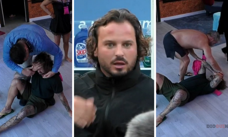 Acidente aparatoso no «Big Brother»: Miguel Vicente bate com a cabeça e surge com galo impressionante