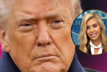 Lapso insólito na Casa Branca: Katie Zacharia troca "marido" por "presidente" Donald Trump